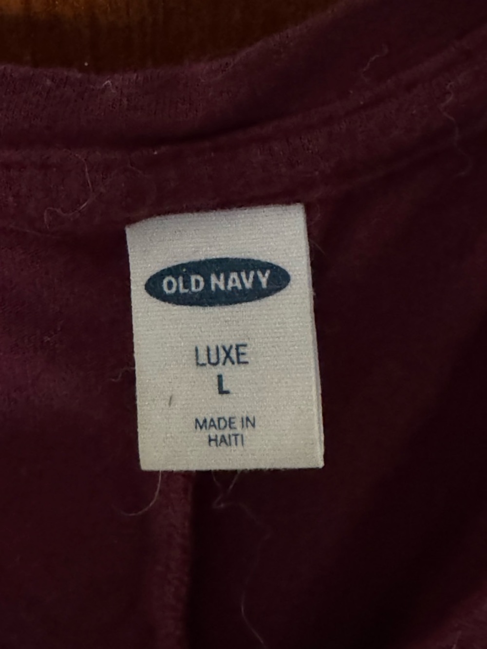 Old Navy Sleeveless Tank Top - Wine - Picture 2 of 3